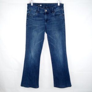 Kut From The Kloth Womens Boot Cut Jeans Size 6 Blue Natalie High Rise